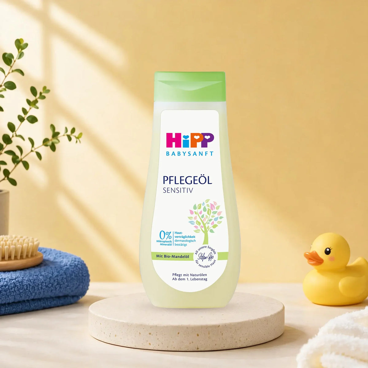 HiPP Babysanft Sensitive Baby Care Oil – 6.76 fl oz