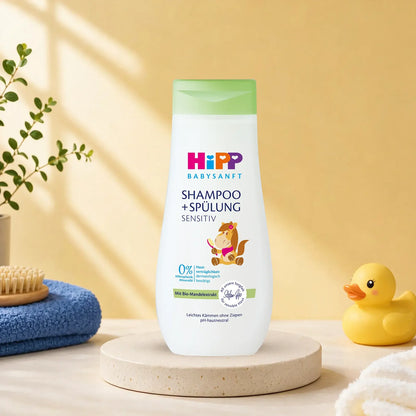 HiPP Babysanft Shampoo + Conditioner Sensitive – 6.76 fl oz