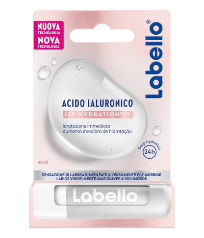 Labello Hyaluronic Lip Hydration Plus Rosé 0.18 oz