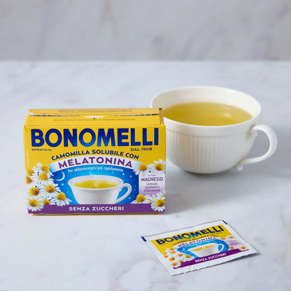 Bonomelli Chamomile with Melatonin &amp; Magnesium – 16 Sachets
