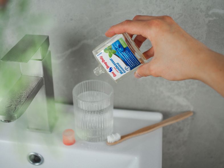 One Drop Only Mouthwash Concentrate – Antibacterial Fresh Breath &amp; Gum Care, Germany