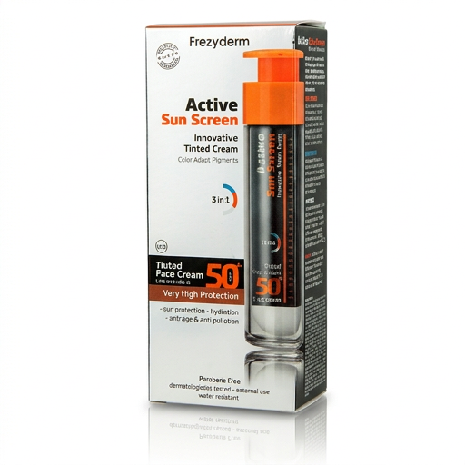 Frezyderm Active Tinted Face Cream SPF 50+