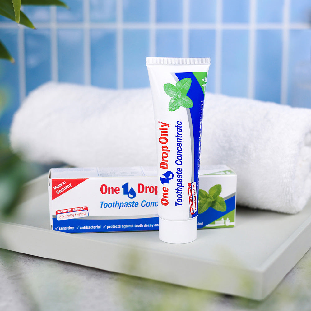 One Drop Only Toothpaste Concentrate – 5× Concentrated Daily Oral Care, 25 ml / 50 ml, Germany