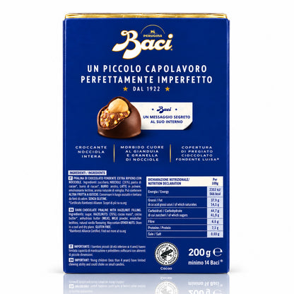 Perugina Baci Classico Dark Chocolate Pralines – 7.1 oz