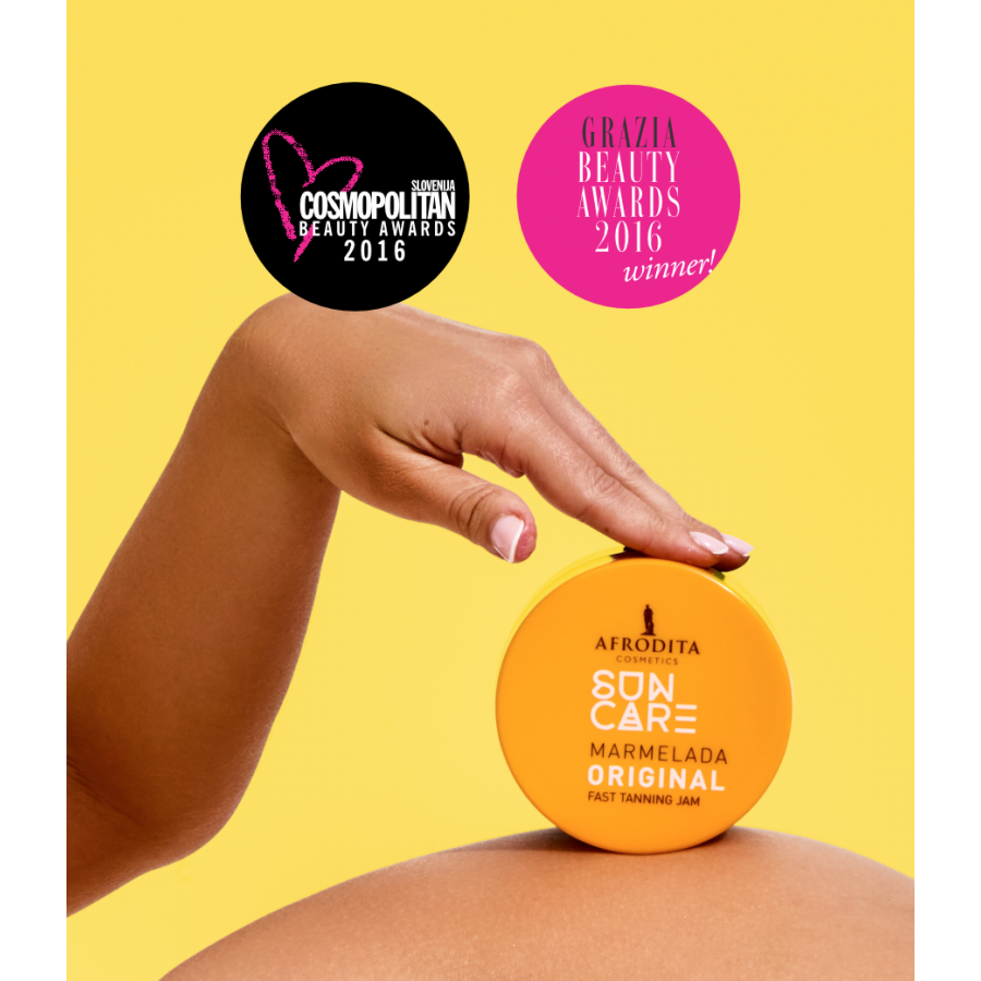 Afrodita Sun Care Marmelada Original Fast Tanning Jam – 6.76 fl oz (200 ml)