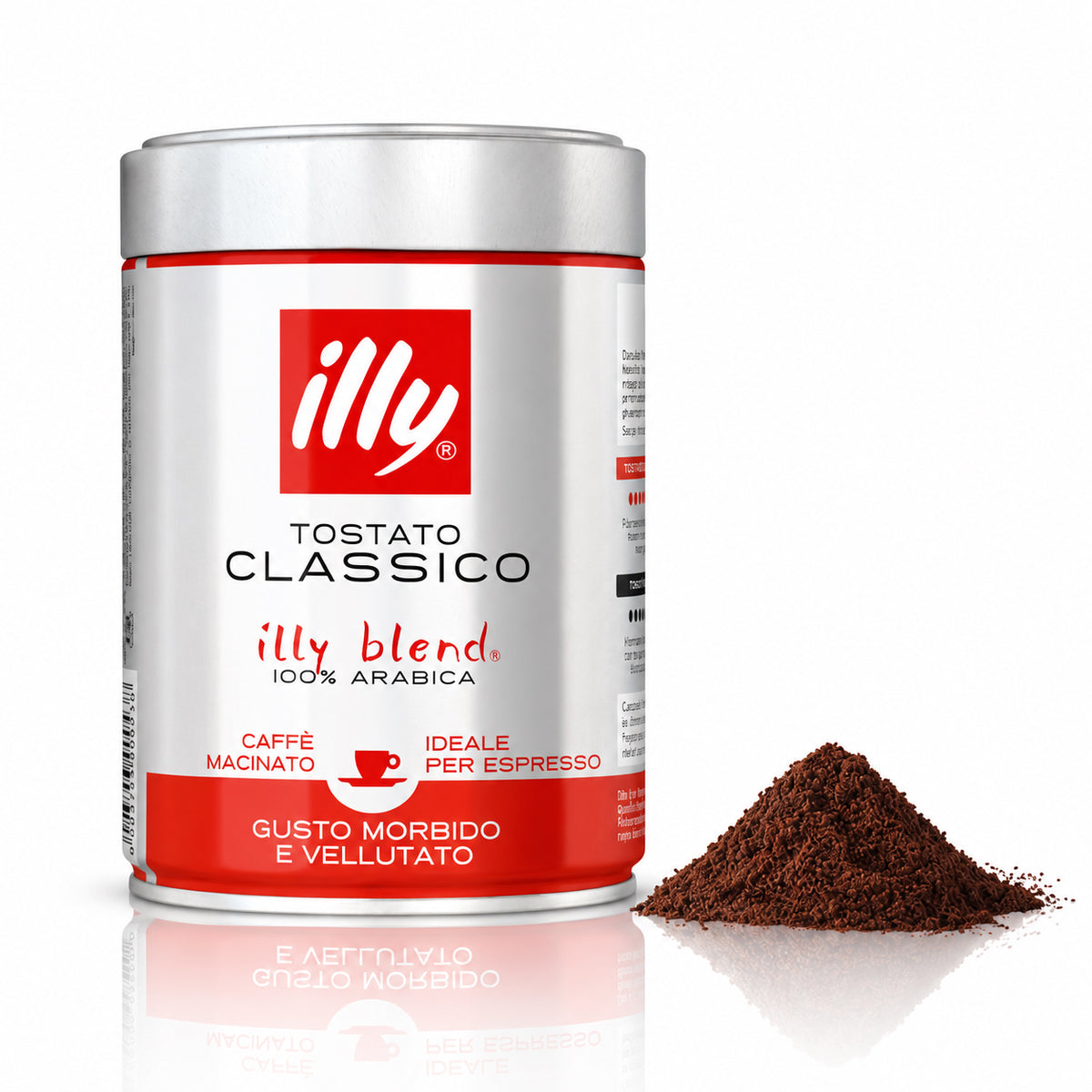 illy Classico Medium Roast Ground Espresso Coffee – 8.8 oz