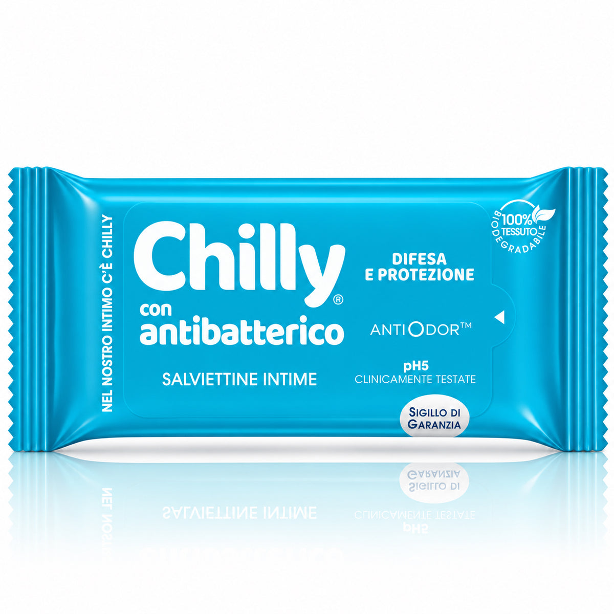 Chilly Antibacterial Intimate Wipes pH 5 – 12 Wipes