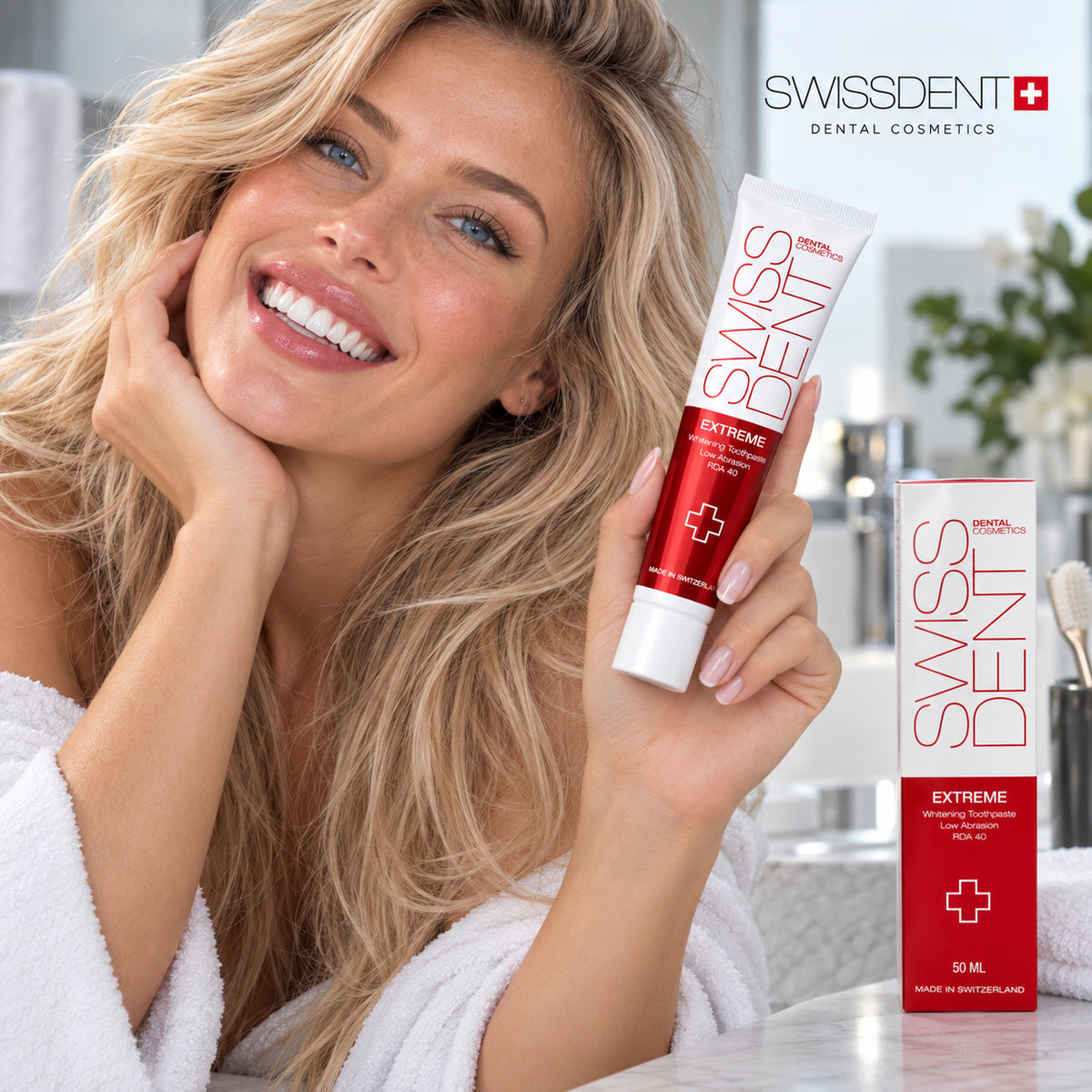 SWISSDENT EXTREME Whitening Toothpaste