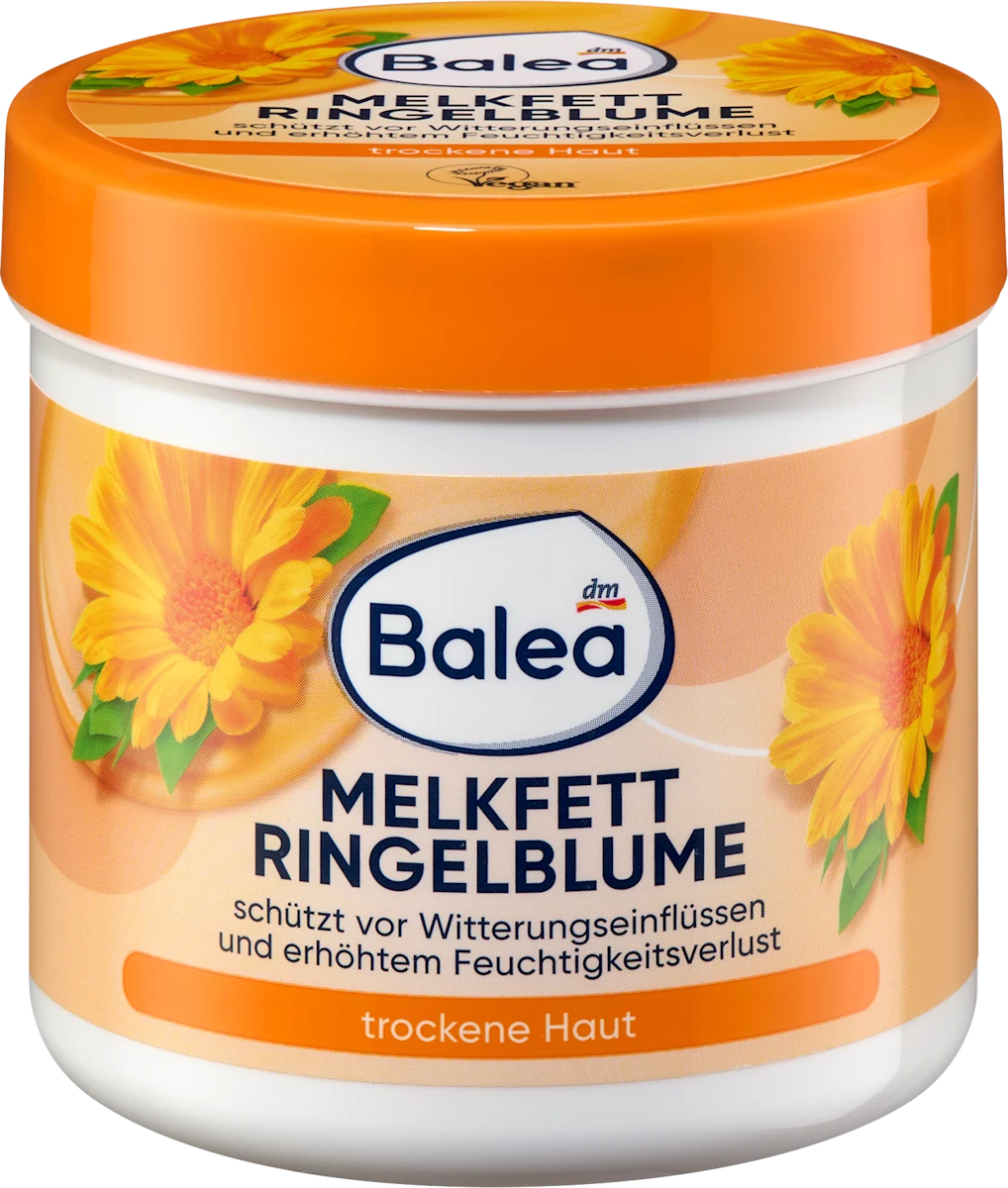 Balea Calendula Intensive Skin Care Cream for Dry Skin – Face &amp; Body, 8.45 fl oz (250 ml)