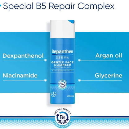 Bepanthol Derma Face Cleansing Gel – 6.76 fl oz