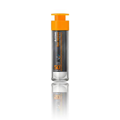 Frezyderm Active Sun Screen Face Black Fluid SPF 50+