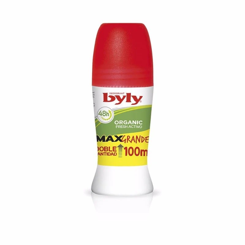Byly Organic Green Tea 48h Roll-On Deodorant – 3.38 fl oz