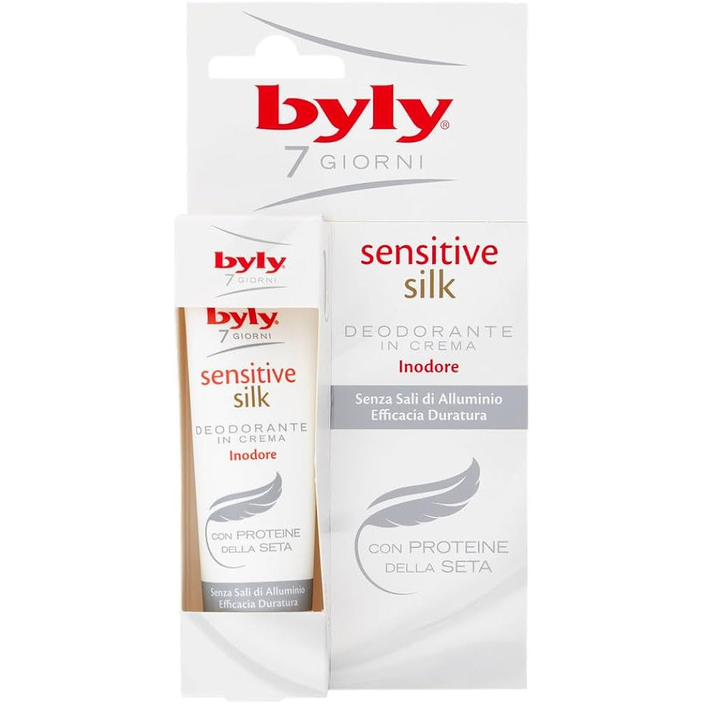 Byly Sensitive Silk Long-Lasting Deodorant Cream – 0.85 fl oz