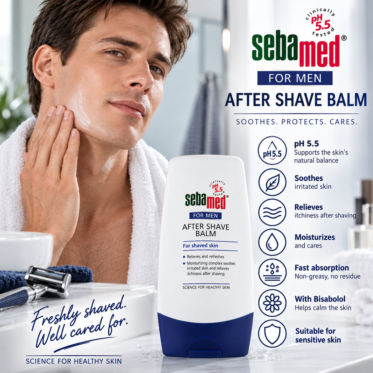Sebamed For Men After Shave Balm – 3.38 fl oz