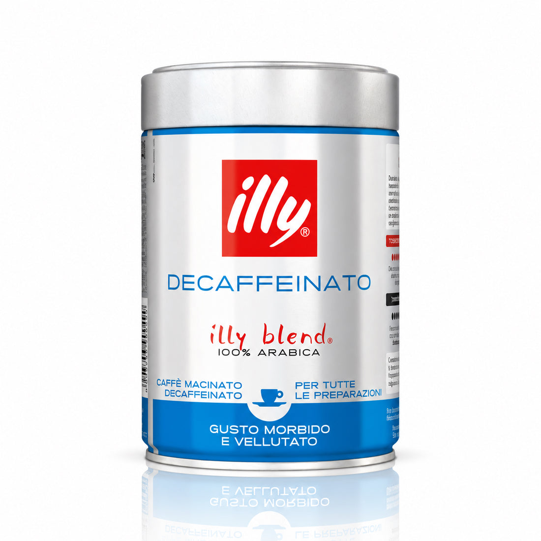 illy Decaffeinato Ground Coffee – 8.8 oz