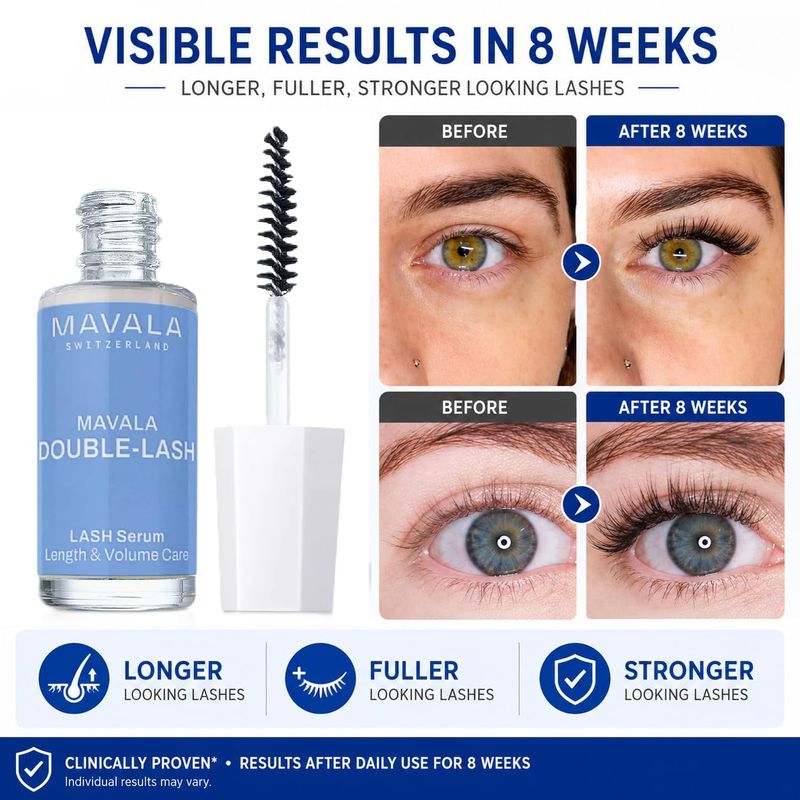 Mavala Double-Lash Lash Serum – 0.3 fl oz
