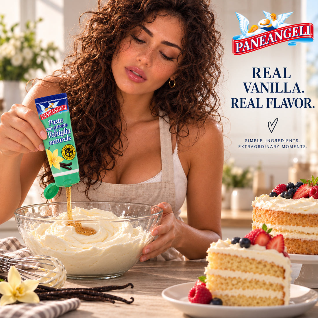 Paneangeli Natural Vanilla Extract Paste – 1.76 oz