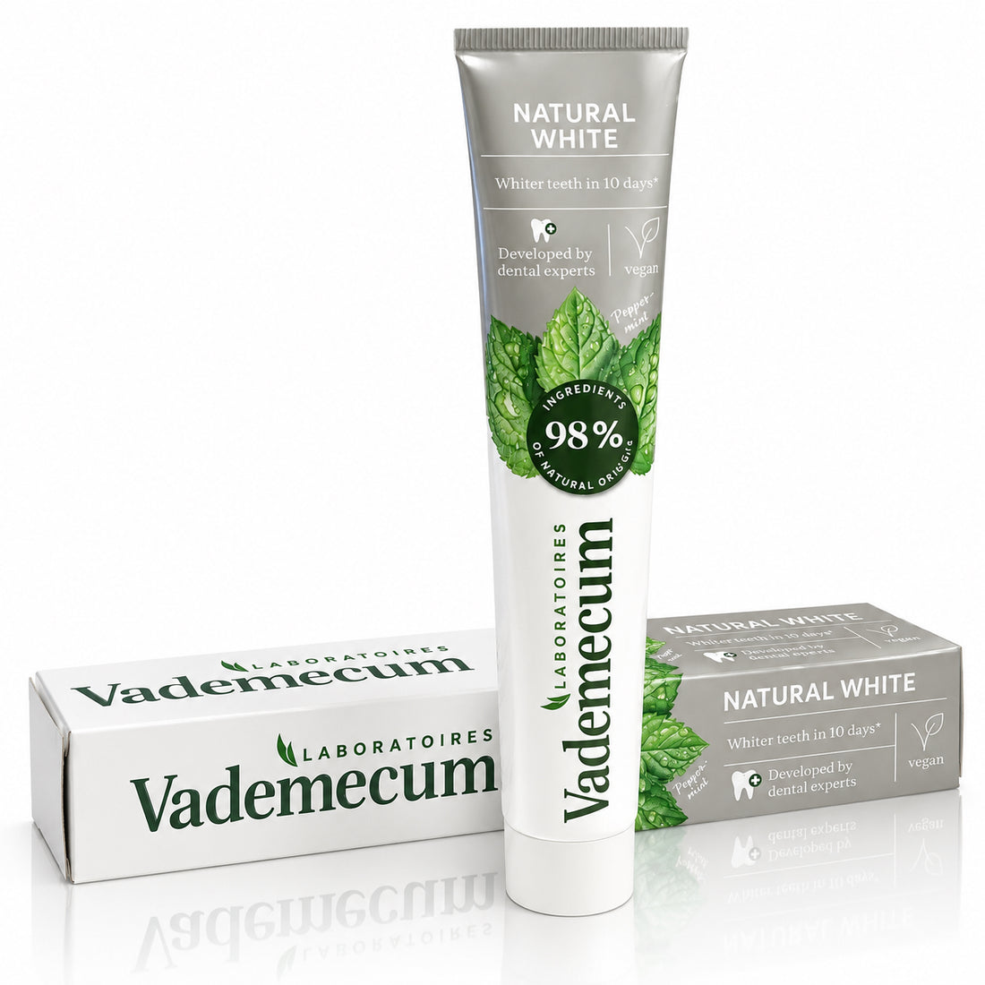 Vademecum Natural White Whitening Toothpaste 2.54 fl oz