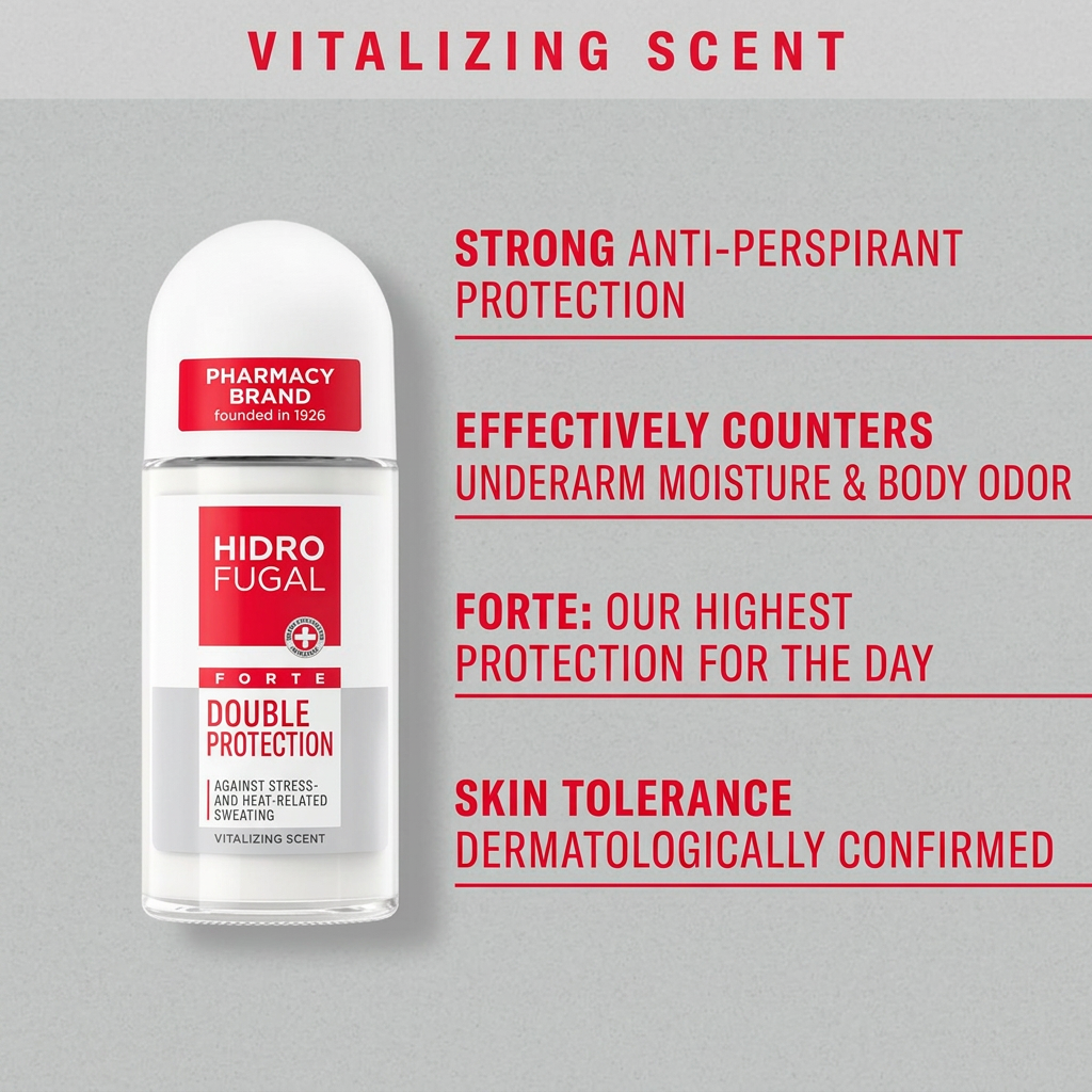 Hidrofugal FORTE Double Protection Roll-On 1.69 fl oz