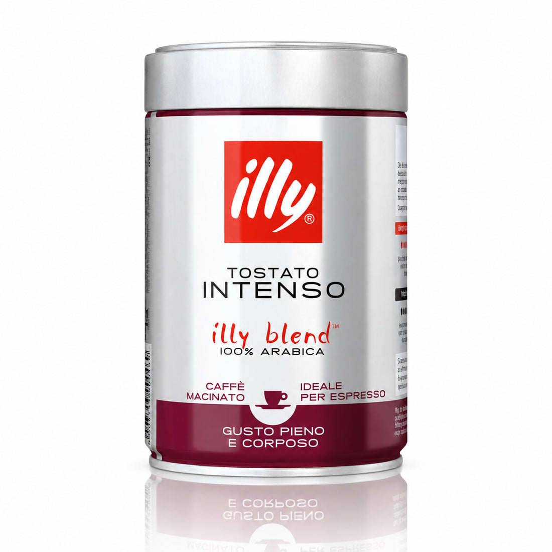 illy Intenso Dark Roast Ground Espresso Coffee – 8.8 oz