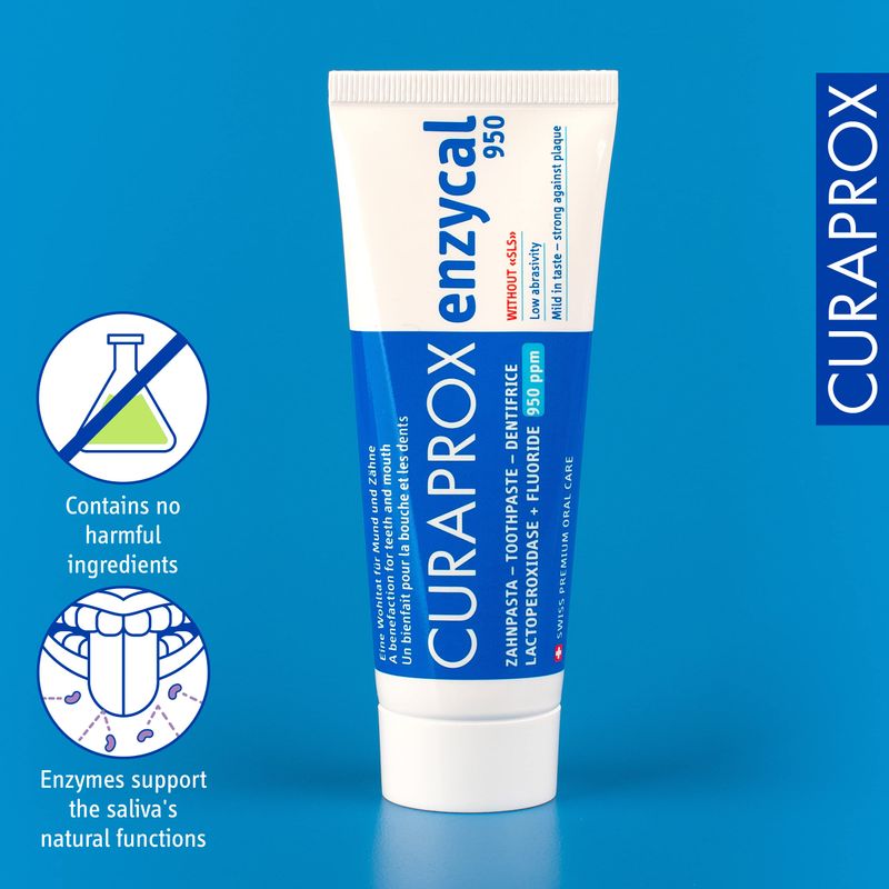 CURAPROX Enzycal 950 Toothpaste 2.54 fl oz