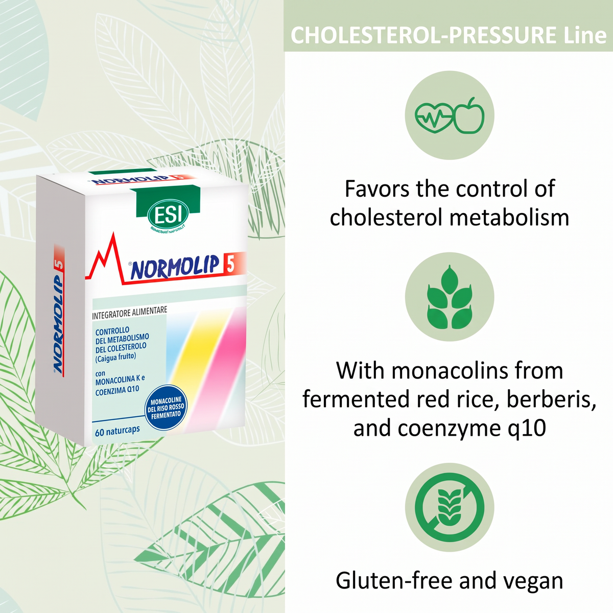 ESI Normolip 5 Cholesterol Metabolism Support