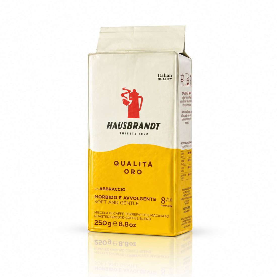 Hausbrandt Qualità Oro Ground Coffee – 8.8 oz