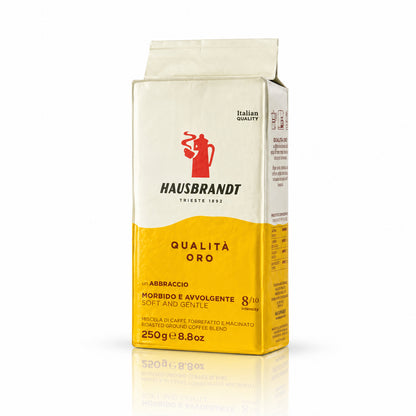 Hausbrandt Qualità Oro Ground Coffee – 8.8 oz