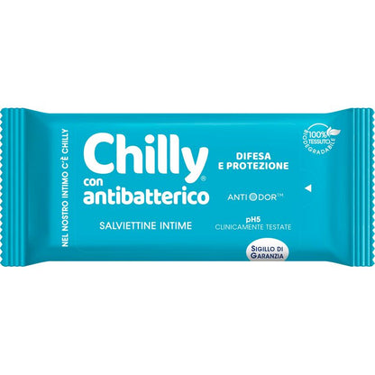 Chilly Antibacterial Intimate Wipes pH 5 – 12 Wipes