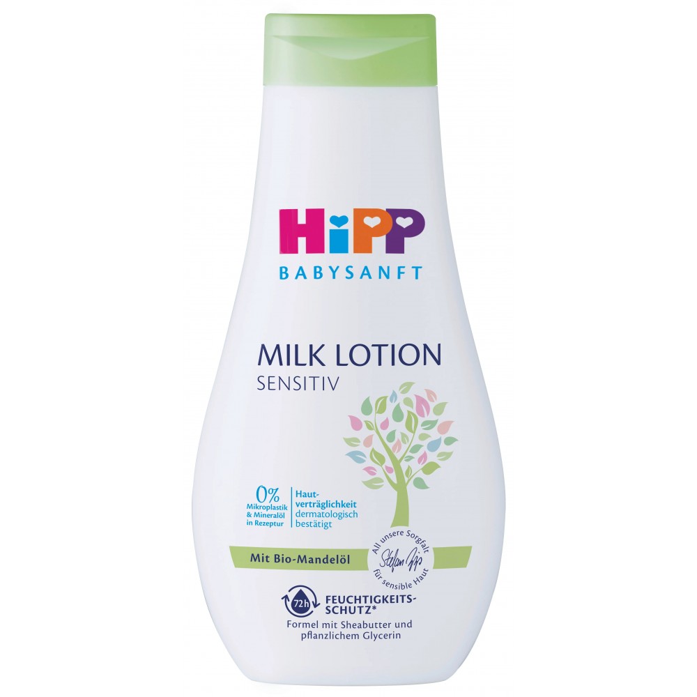 HiPP Babysanft Sensitive Milk Lotion – 11.83 fl oz
