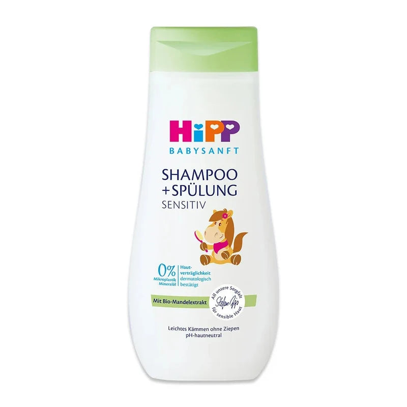 HiPP Babysanft Shampoo + Conditioner Sensitive – 6.76 fl oz