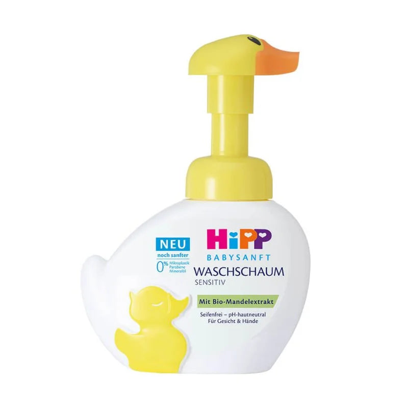 HiPP Babysanft Sensitive Foaming Wash – 8.45 fl oz