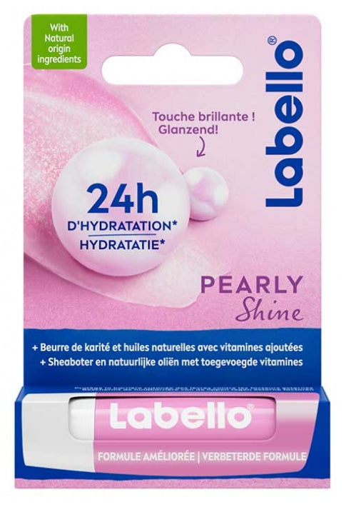 Labello Pearly Shine Lip Balm 0.17 oz