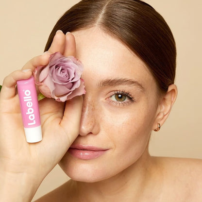Labello Soft Rosé Lip Balm 0.17 oz