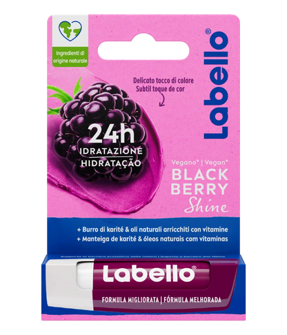 Labello Blackberry Shine Lip Balm 0.17 oz
