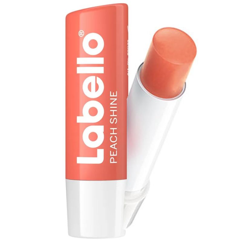 Labello Peach Shine Lip Balm 0.17 oz