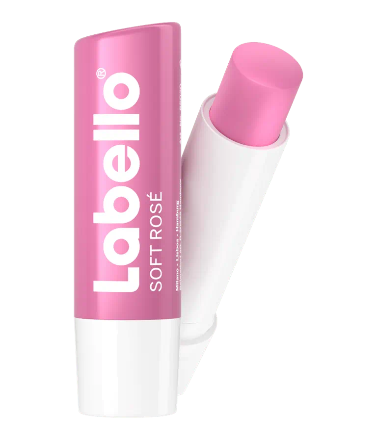 Labello Soft Rosé Lip Balm 0.17 oz
