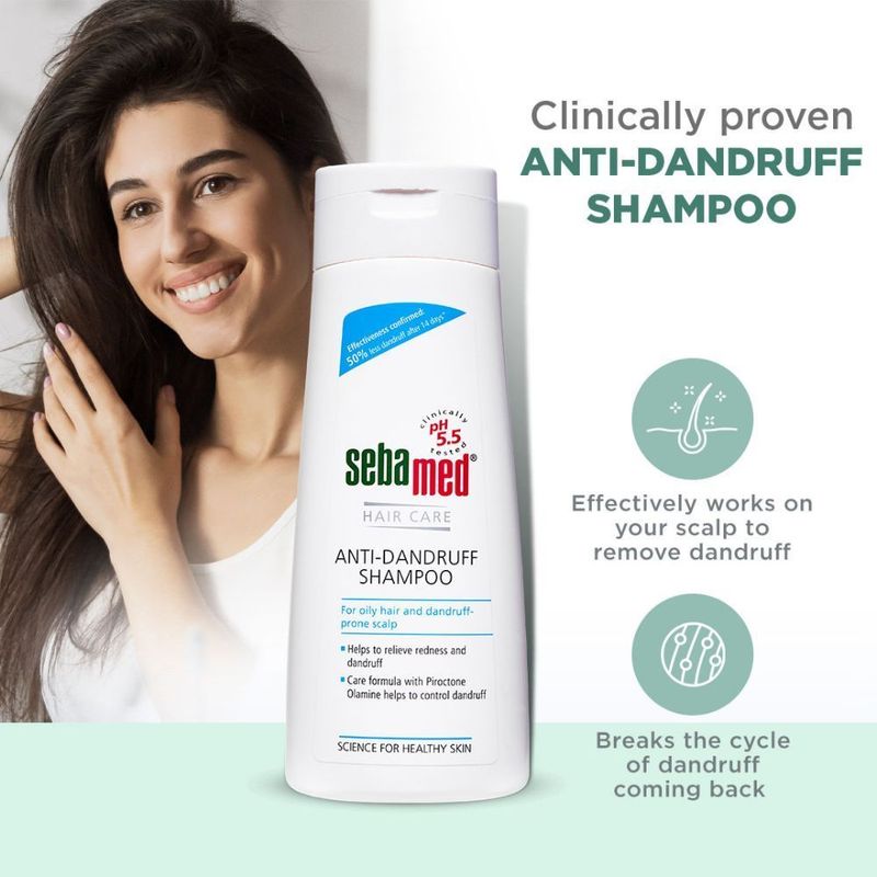 Sebamed Anti-Dandruff Shampoo Plus pH 5.5 – 6.76 fl oz