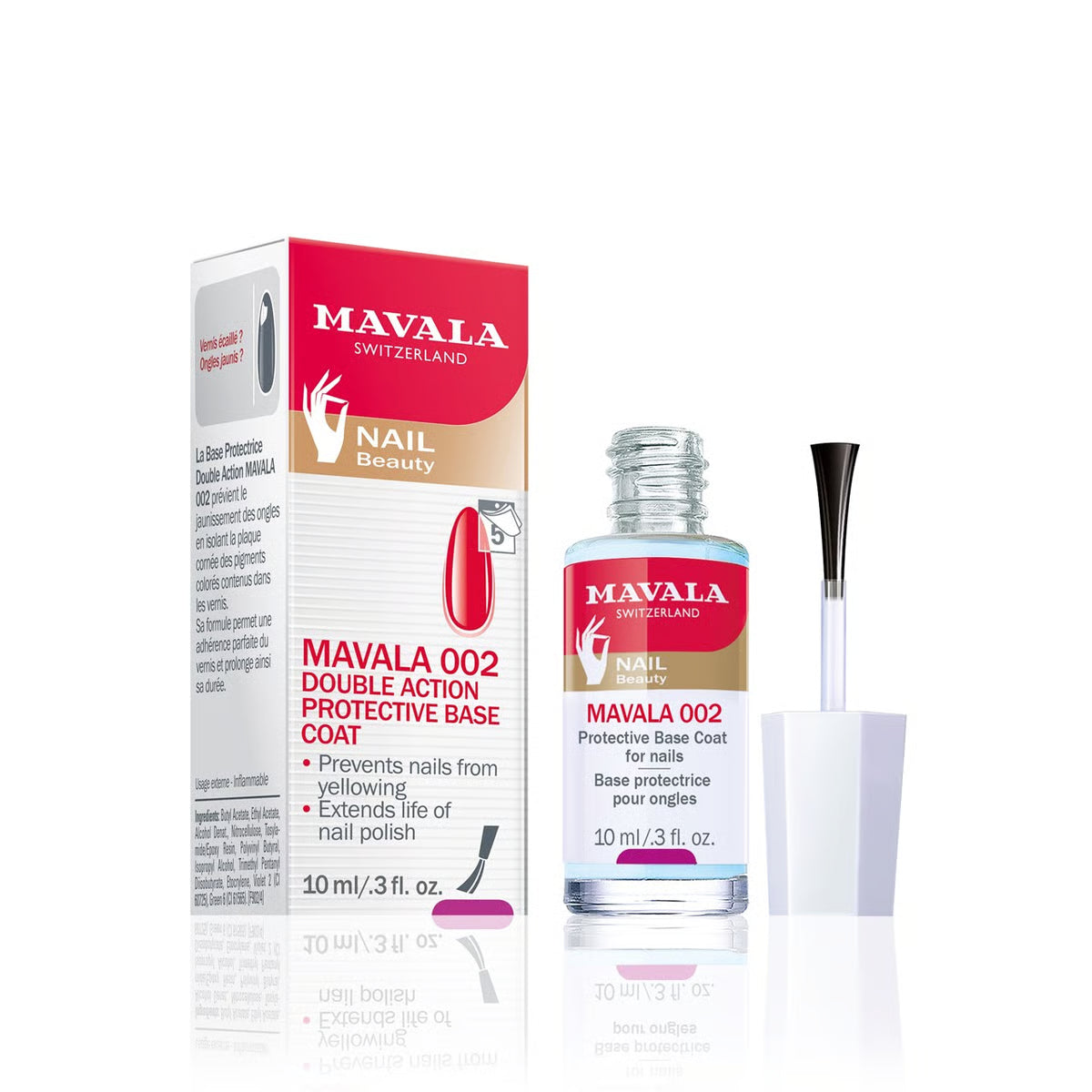Mavala 002 Double Action Protective Base Coat – 0.34 fl oz