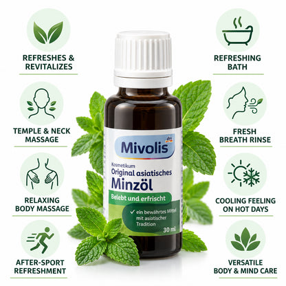 Mivolis Original Asian Mint Oil 1 fl oz