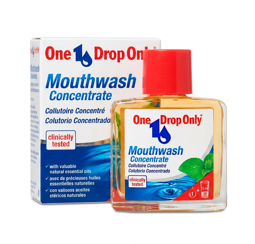 One Drop Only Mouthwash Concentrate – Antibacterial Fresh Breath &amp; Gum Care, Germany