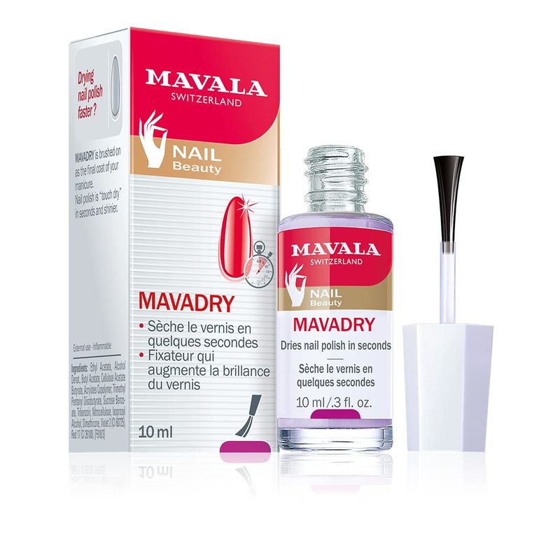 Mavala Mavadry Quick-Dry Nail Polish Top Coat – 0.34 fl oz