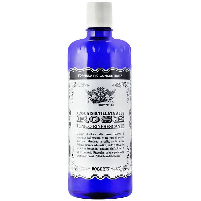Roberts Acqua alle Rose Refreshing Rose Water Facial Toner – 10.14 fl oz (300 ml) – Italy
