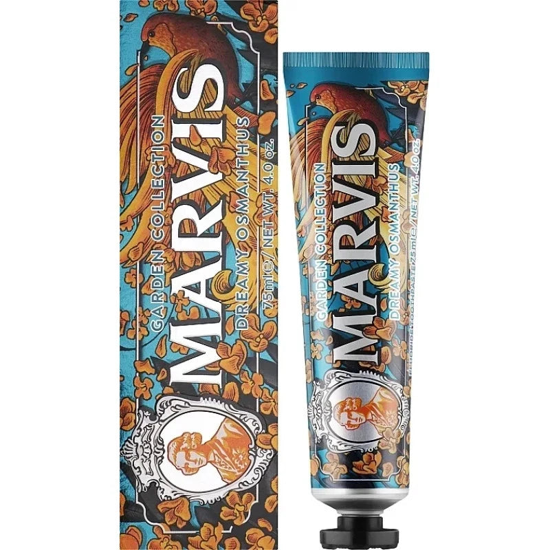 MARVIS Dreamy Osmanthus Toothpaste – Garden Collection, 2.5 fl oz (75 ml), Italy