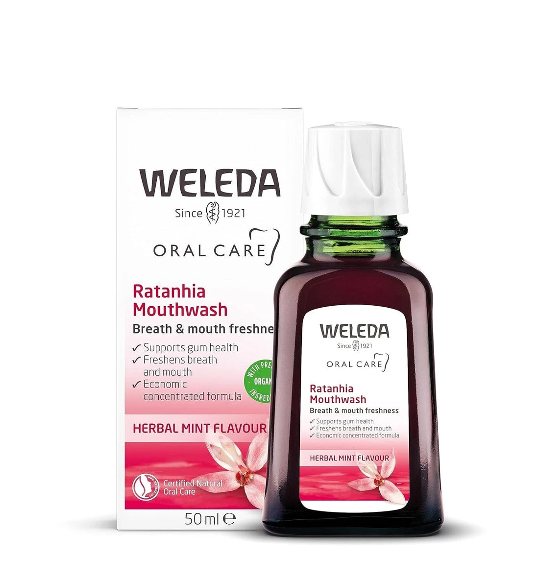 Weleda Ratanhia Mouthwash Concentrate 1.7 fl oz