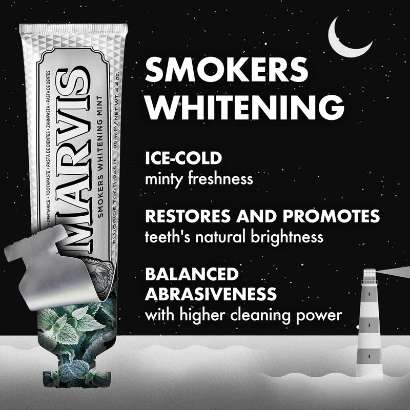 Marvis Smokers Whitening Mint Toothpaste – 2.87 fl oz