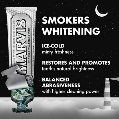 Marvis Smokers Whitening Mint Toothpaste – 2.87 fl oz